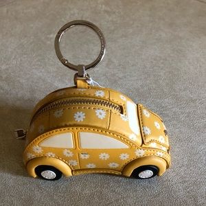 Beep beep yellow Kate Spade New York Car coin purse New with tag- no dust cover